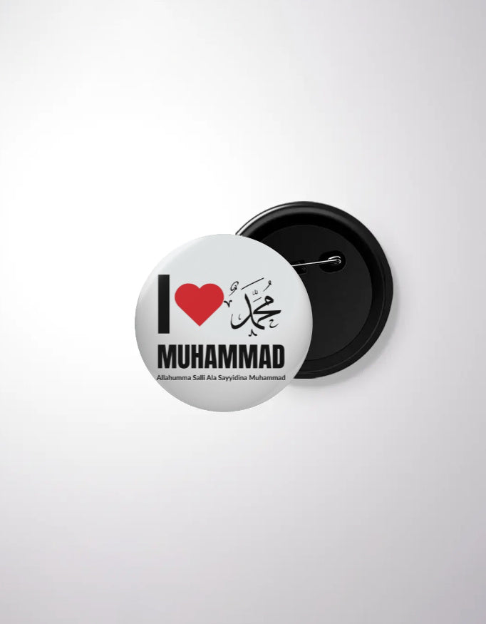 Premium Glossy Round Badge Pin – Durable, Rust-Free & Trendy Accessory